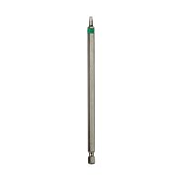 6" x SQ #1 Banded Square Recess  Industrial Screwdriver Bit Recyclable 